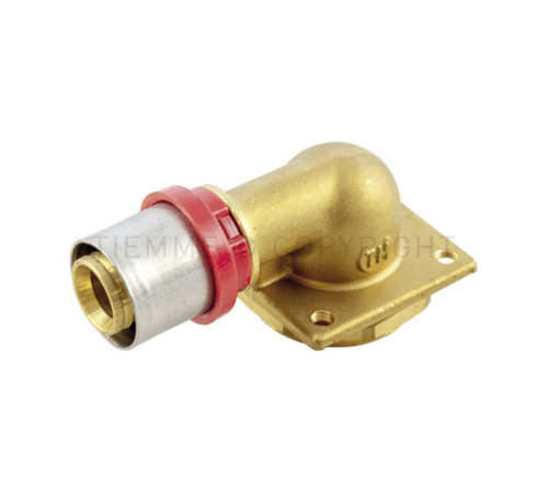 Угольник пресс с фланцем TIEMME 20х1/2 ВР 1650260