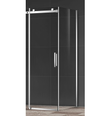Боковая панель AQUAme 900х1950 мм стекло 8 мм хром AQM4203F-9