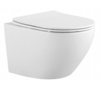 Унитаз подвесной Splendy Light Tornado 365x525x320 мм Crystal glaze белый LI10152VTNWG