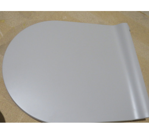 Сиденье для унитаза GSI Pura Slim Soft Close цвет Cenere Matte MS86CSN17_УЦ