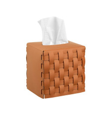 Салфетница ADJ Bottega 12х12х12 см коньяк/бордо 0115.09/30