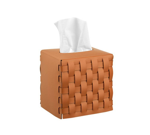 Салфетница ADJ Bottega 12х12х12 см коньяк/бордо 0115.09/30