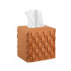 Салфетница ADJ Bottega 12х12х12 см коньяк/бордо 0115.09/30