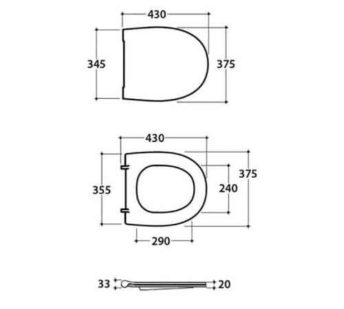 Сиденье для унитаза Globo 4ALL съемное микролифт белый MD022BI