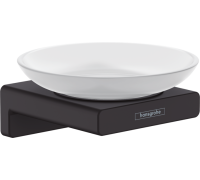 Мыльница hansgrohe AddStoris матовый черный 41746670