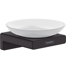 Мыльница hansgrohe AddStoris матовый черный 41746670