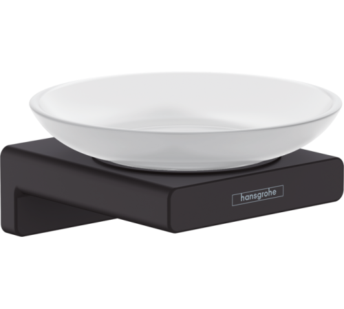 Мыльница hansgrohe AddStoris матовый черный 41746670