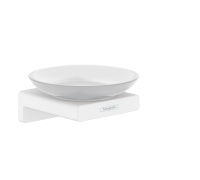 Мыльница hansgrohe AddStoris матовый белый 41746700