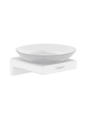 Мыльница hansgrohe AddStoris матовый белый 41746700