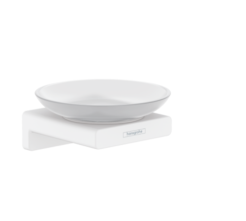 Мыльница hansgrohe AddStoris матовый белый 41746700