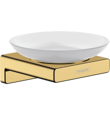 Мыльница hansgrohe AddStoris полированное золото 41746990