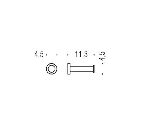 Держатель для туалетной бумаги Colombo Design Plus подвесной PVD сталь W4992.HPS1