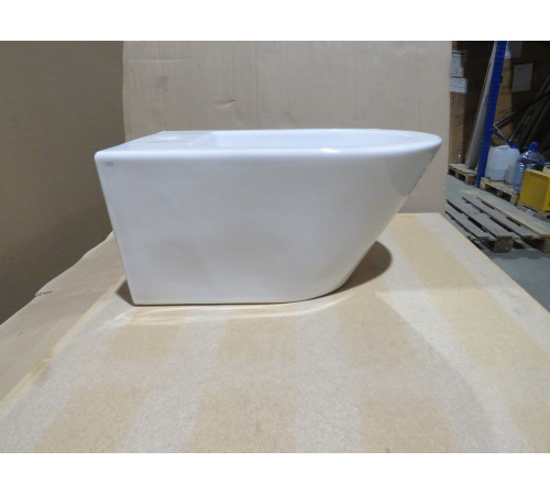 Биде подвесное GSI Kube X 550x360 мм с отверстием под смеситель без крепежа 9465111