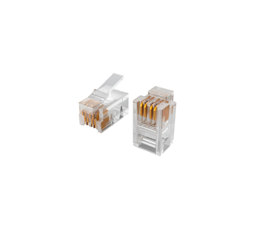 Коннектор EctoControl 4P4C RJ11 10 шт. ec01062