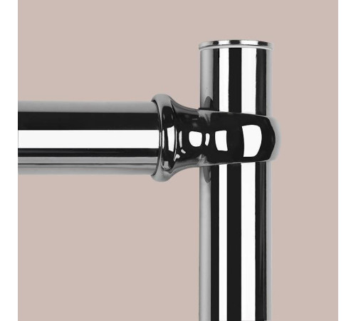 Полотенцесушитель водяной Irsap Bella 550x951 мм 6 трубок с вентилями и монтажным комплектом хром BEP053B50IR01NNN01