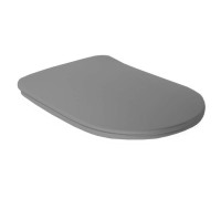 Сиденье для унитаза Kerasan Tribeca Slim с микролифтом серый матовый Ferro matt 519189