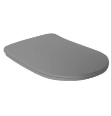 Сиденье для унитаза Kerasan Tribeca Slim с микролифтом серый матовый Ferro matt 519189