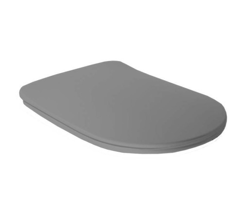 Сиденье для унитаза Kerasan Tribeca Slim с микролифтом серый матовый Ferro matt 519189