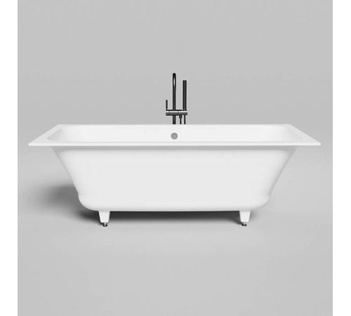 Ванна встраиваемая Salini Orlanda Axis 170 170х75х60 см S-Sense белый глянцевый 103213G