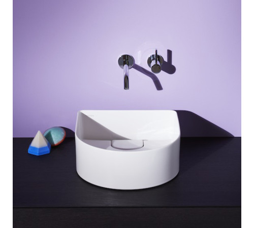 Раковина-чаша Laufen Sonar 34x34x13 см без отверстия белый 8.1234.0.000.112.1