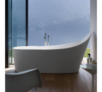 Ванна отдельностоящая Laufen Palomba 180x89x54 см материал Sentec 2.4580.2.000.000.1
