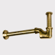 Сифон для раковины и биде Daniel Rubinetterie 1 1/4 золото A760114