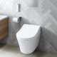 Унитаз подвесной TOTO GP безободковый с сиденьем-биде WASHLET 54x38 см CW553Y/TCF34120GEU