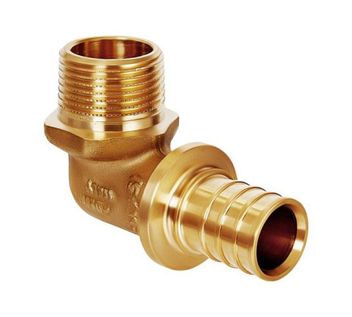 Угольник аксиальный переходный Hoobs 20х2.8 мм - 3/4 НР HB-PEXLM-202834