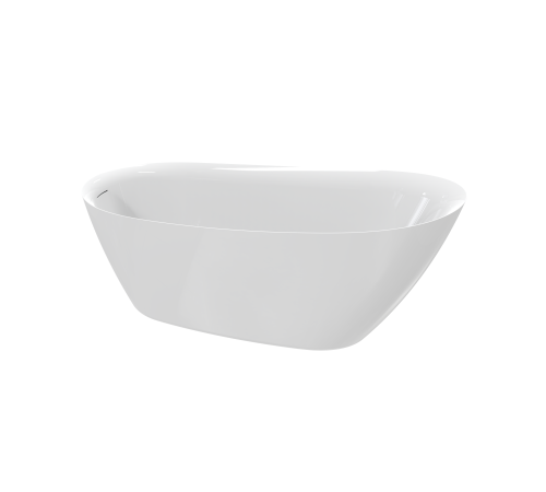 Ванна акриловая отдельностоящая AQUAMET AQM3503GW 1676х750х730 мм белый глянец AQM3503GW