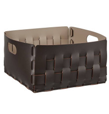 Корзинка ADJ Bottega 35х35х20 см шоколад/капучино 1045.06/04