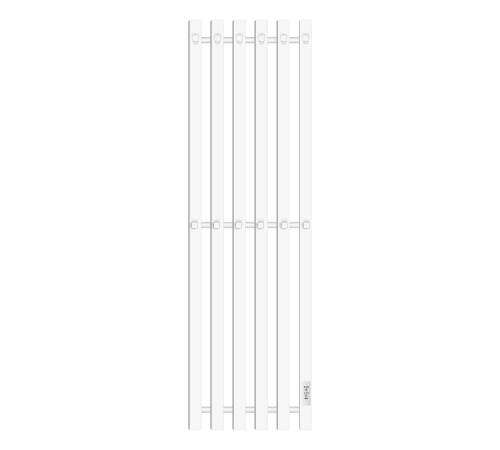 Полотенцесушитель электрический Primoclima Sol Q E White 1200x300 мм 6 секций PCSolQEWhite120306