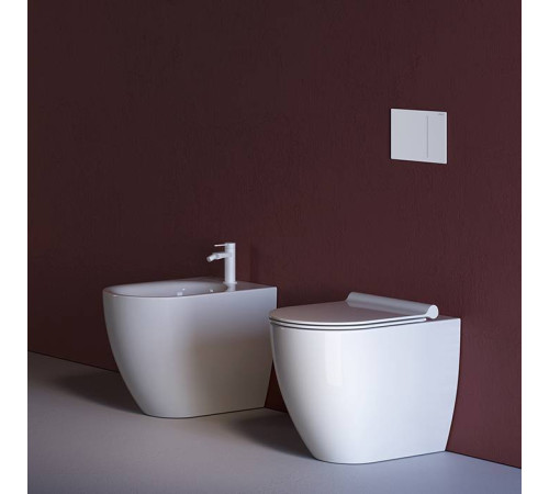 Биде напольное Catalano Sfera 55x35 см белый глянцевый 0519551001