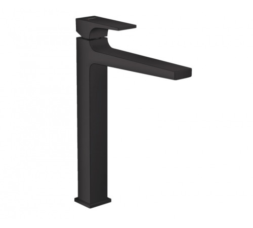 Смеситель для раковины Hansgrohe Metropol 260 Push-Open черный матовый 32512670
