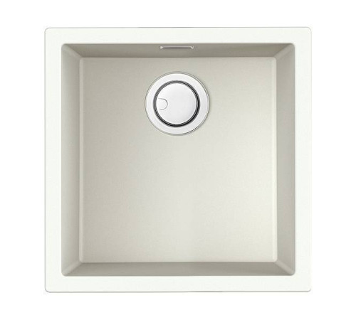 Кухонная мойка Omoikiri Yamakawa 45-U/I-WH Artceramic 45.6 x 45.6 см белый 4993784