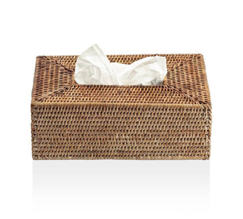 Диспенсер для салфеток Decor Walther Basket KB 14x25x10 см ротанг темный 0922992