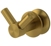 Крючок двойной подвесной Сунержа Виктория для полотенцесушителя состаренная латунь 051-2010-0002