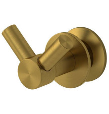 Крючок двойной подвесной Сунержа Виктория для полотенцесушителя состаренная латунь 051-2010-0002