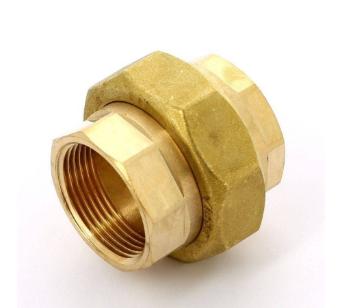 Разъемное соединение ВВ Viega 1 1/4 плоская прокладка бронза 271053