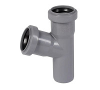 Тройник для внутренней канализации Ostendorf HTEA 40/40 мм 67° 111300