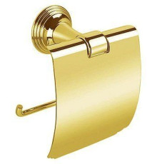 Держатель для туалетной бумаги с крышкой Colombo Design Hermitage PVD золото B3391.HPS