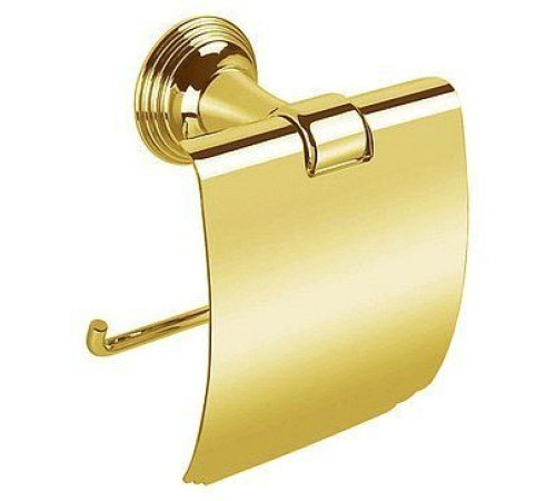 Держатель для туалетной бумаги с крышкой Colombo Design Hermitage PVD золото B3391.HPS