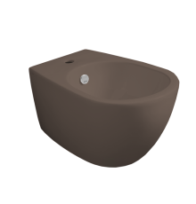 Биде подвесное Simas Vignoni 56х36.5 см 1 отверстие moka matt VI19 moka matt