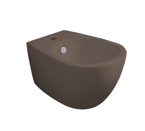 Биде подвесное Simas Vignoni 56х36.5 см 1 отверстие moka matt VI19 moka matt