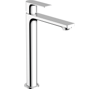 Смеситель для раковины Hansgrohe Rebris E 242 мм со сливным гарнитуром CoolStart хром 72581000