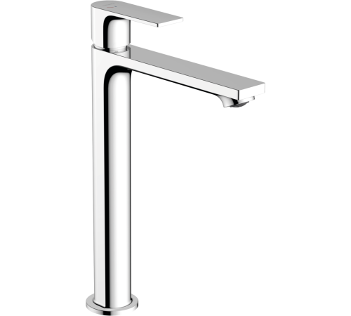 Смеситель для раковины Hansgrohe Rebris E 242 мм со сливным гарнитуром CoolStart хром 72581000