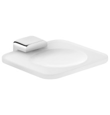 Мыльница настенная Kludi E2 140х140 мм опаловое стекло 4998505