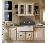 Раковина кухонная Kerasan Hannah Oxfordshire 100x47x25.4 см без отверстия белый 543001