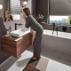 Ручной душ Hansgrohe Pulsify 105 3jet Relaxation EcoSmart черный матовый 24111670