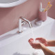 Смеситель для раковины Hansgrohe Tecturis S на 1 отверстие с донным клапаном хром 73320000