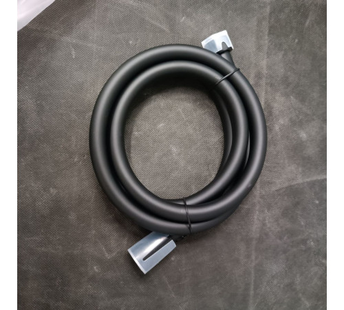 Шланг душевой AquaMe 1500 мм с защитой от перекручивания черный AQM8004B